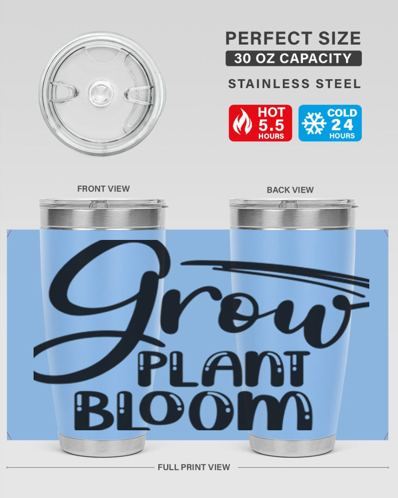 GROW PLANT BLOOM  151#- spring- Tumbler