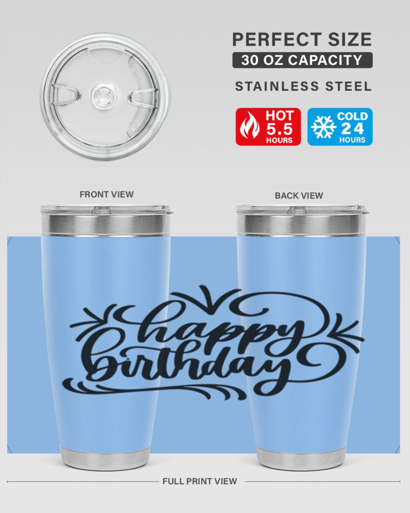 Happy Birthday Style 5#- birthday- tumbler