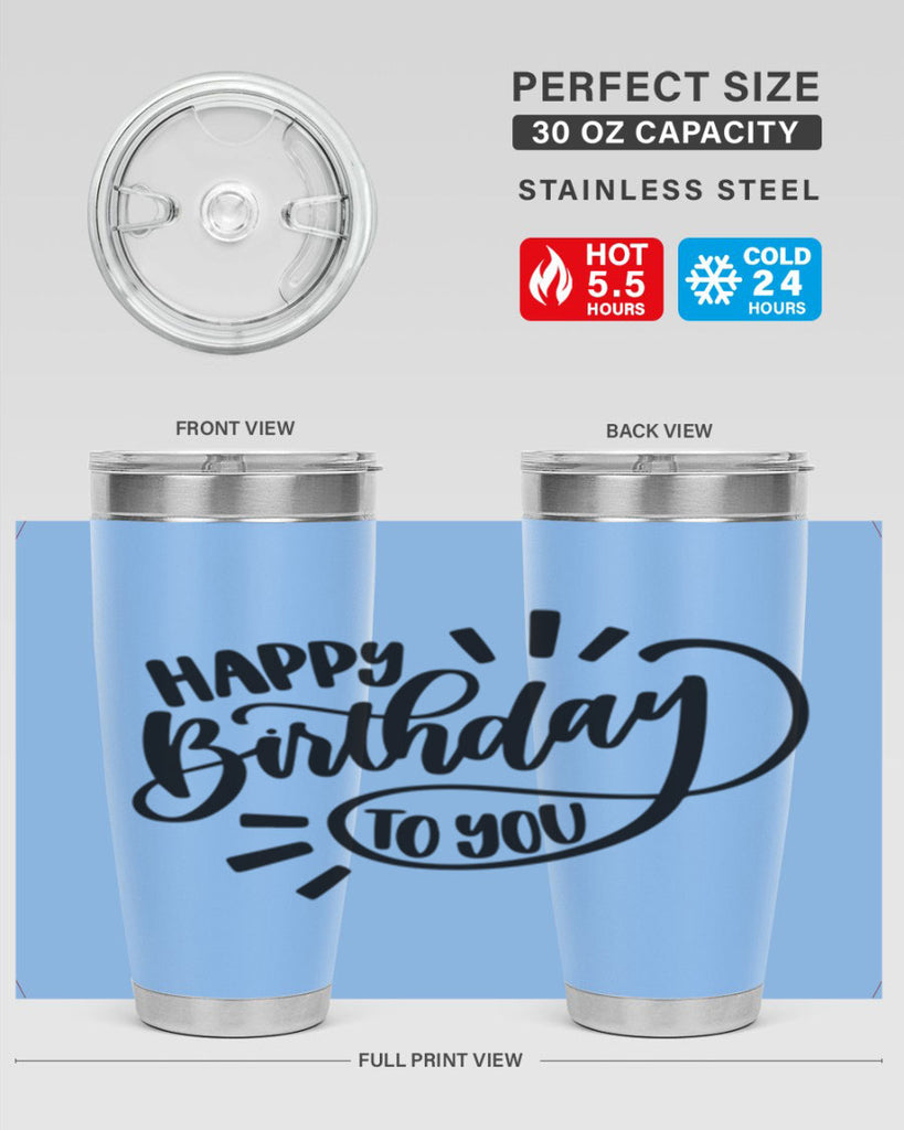 Happy Birthday To You Style 4#- birthday- tumbler