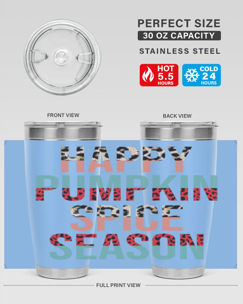 Happy pumpkin spice season 242#- fall- Tumbler