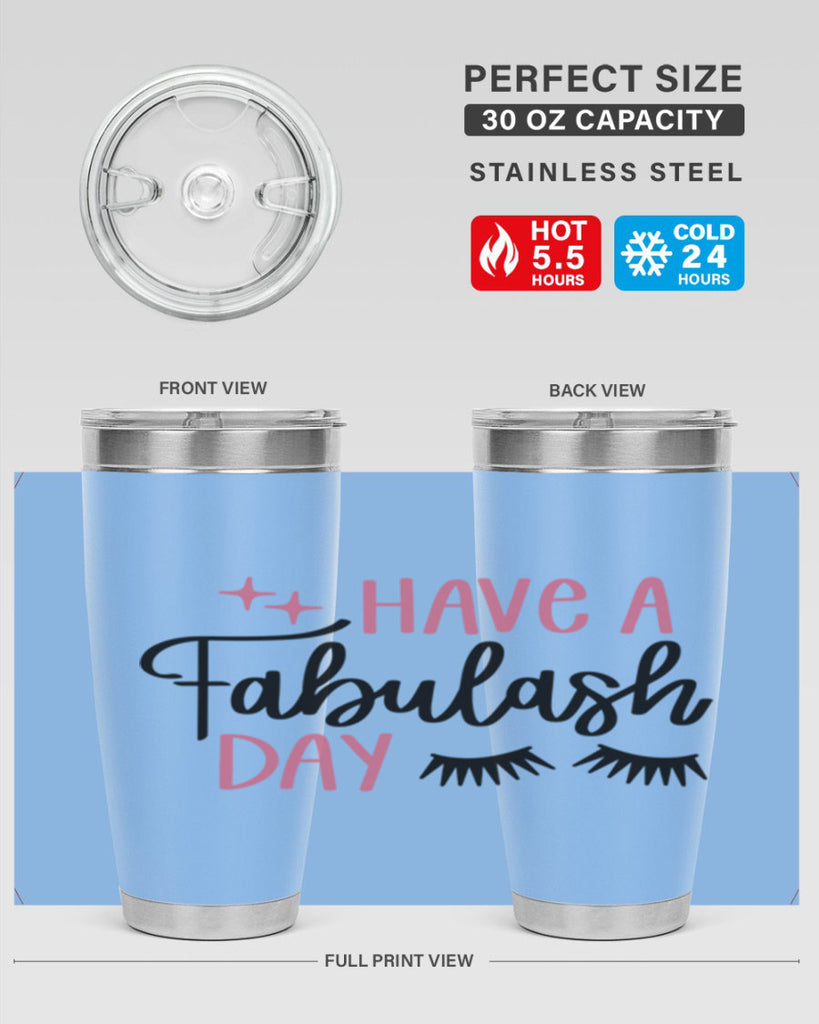 Have Fabulash Day Style 90#- make up- Tumbler
