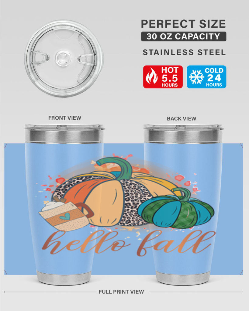 Hello Fall 282#- fall- Tumbler