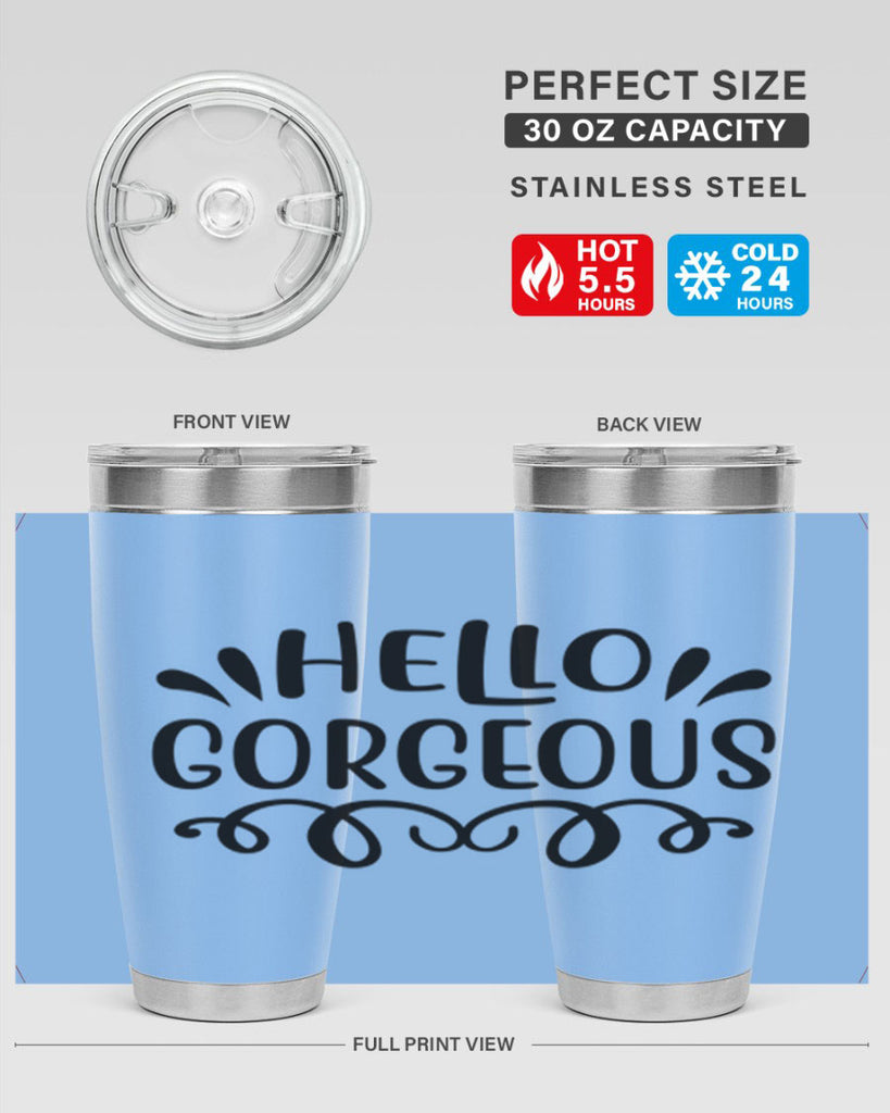 Hello Gorgeous 101#- fashion- Cotton Tank