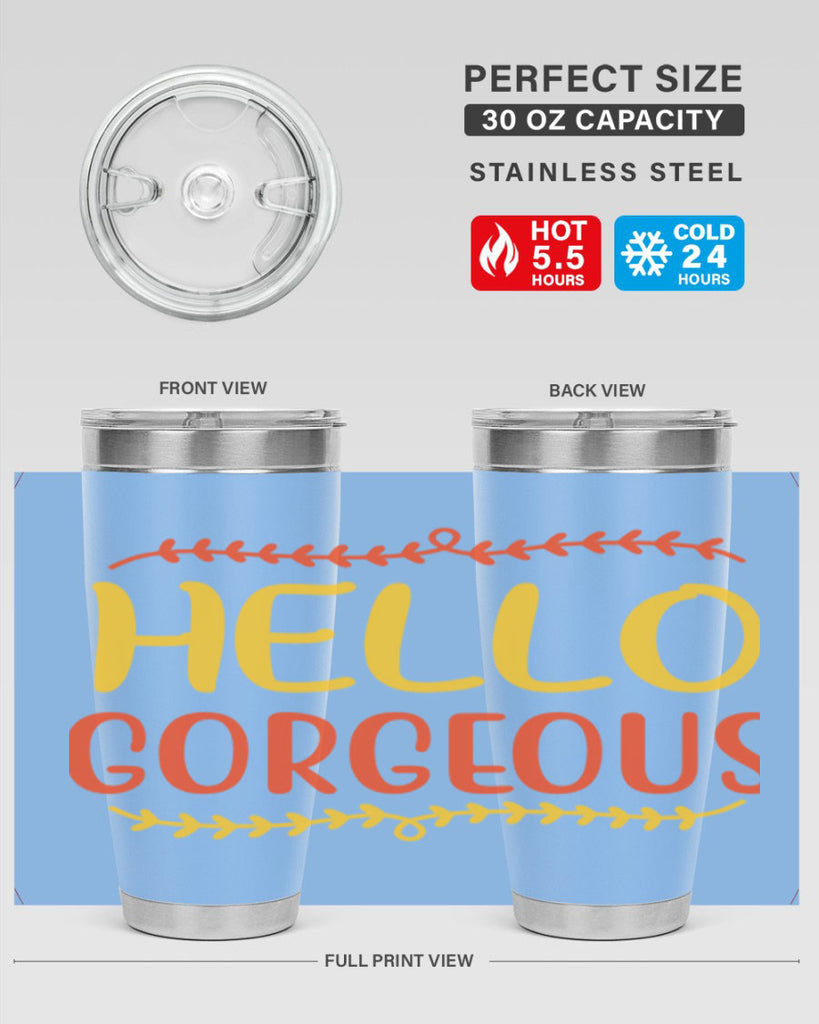 Hello Gorgeous 102#- fashion- Cotton Tank
