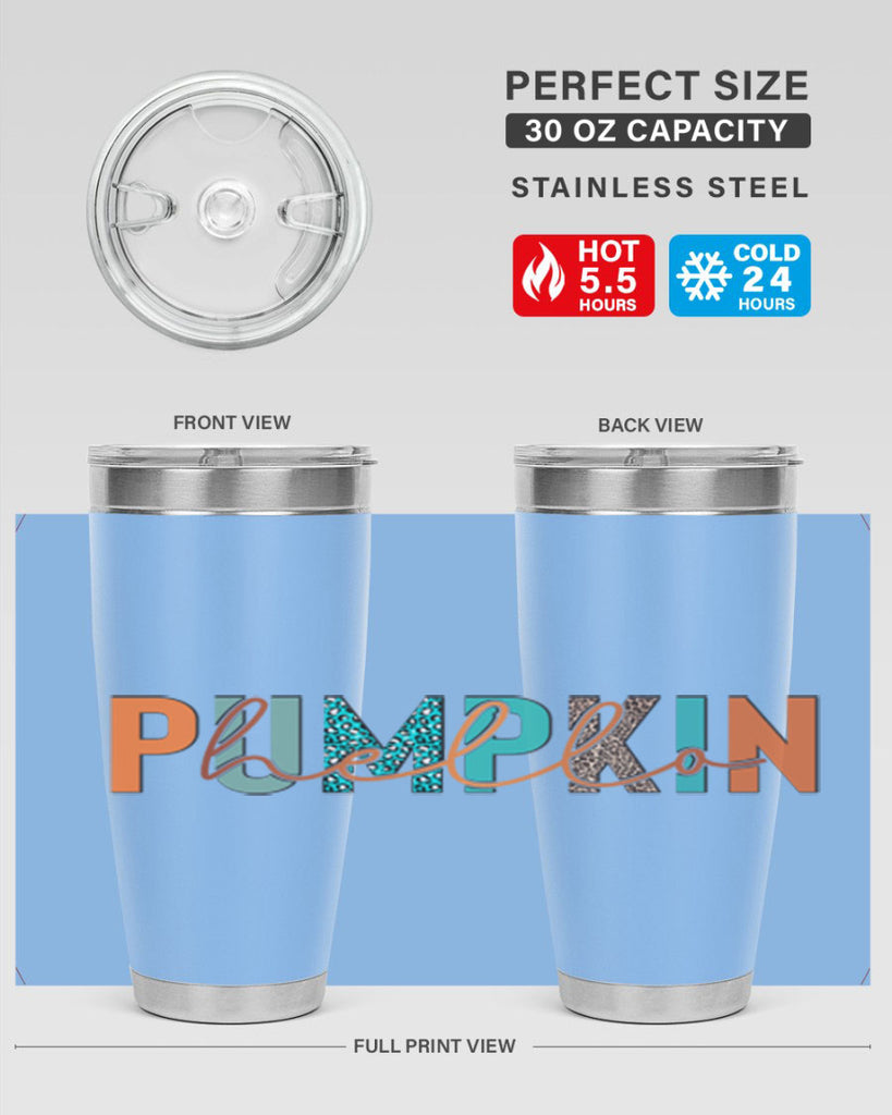 Hello Pumpkin 285#- fall- Tumbler