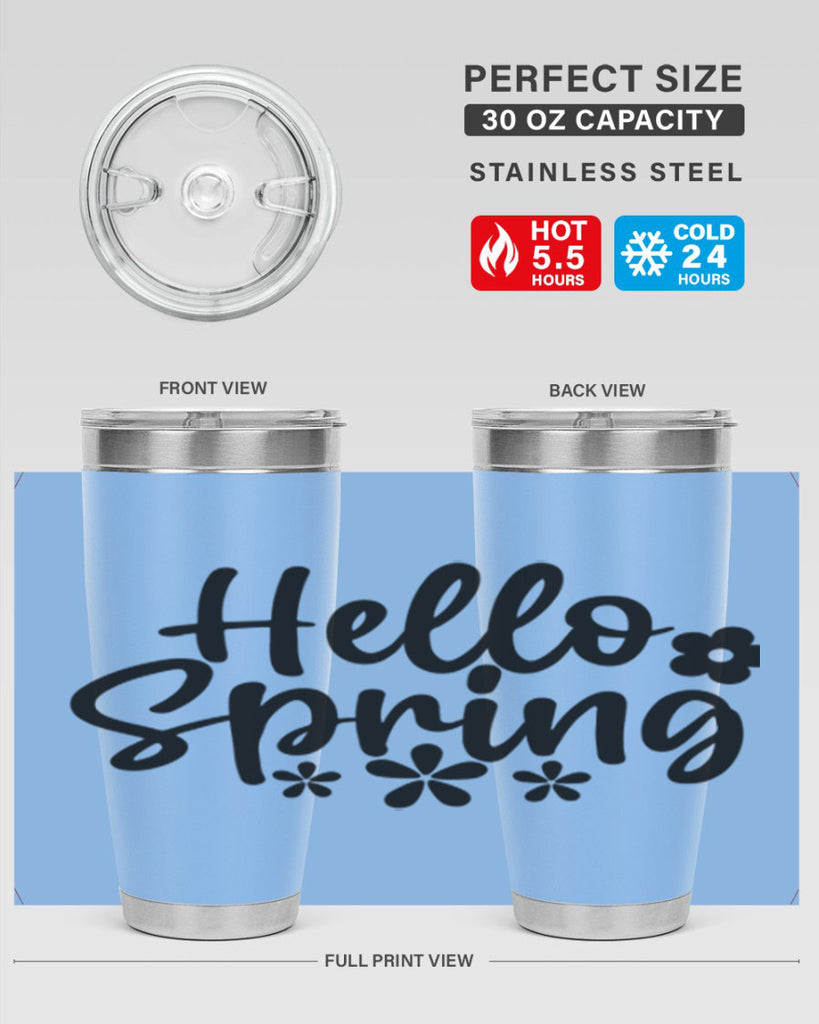 Hello spring  design 232#- spring- Tumbler