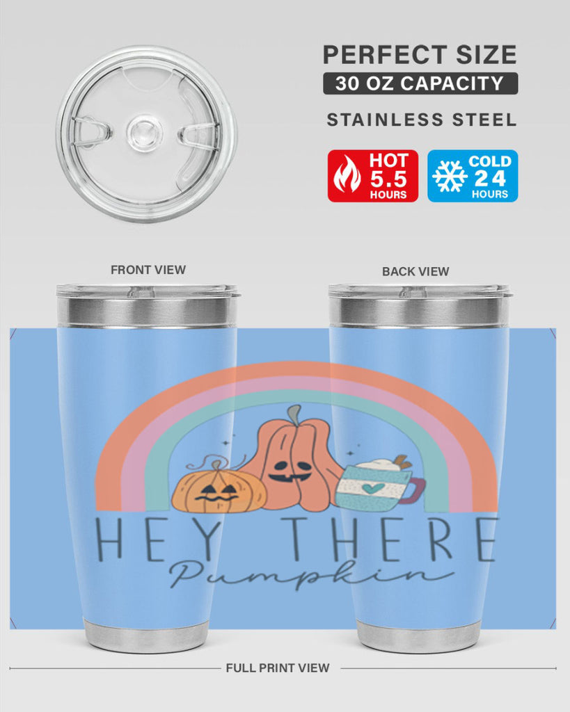 Hey There Pumpkin 309#- fall- Tumbler