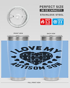 I love my Style 45#- autism- Tumbler