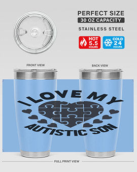 I love my Style 46#- autism- Tumbler