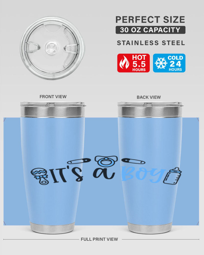 Its A Boy Style 80#- baby- tumbler