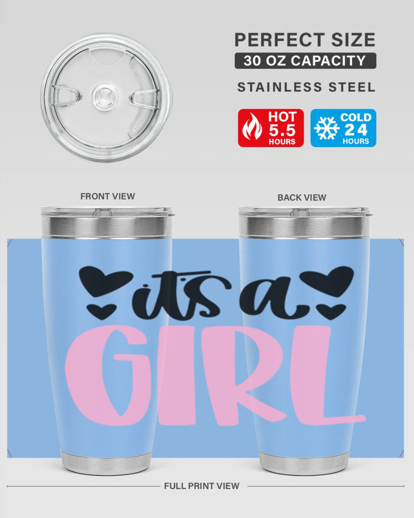 Its A Girl Style 79#- baby- tumbler