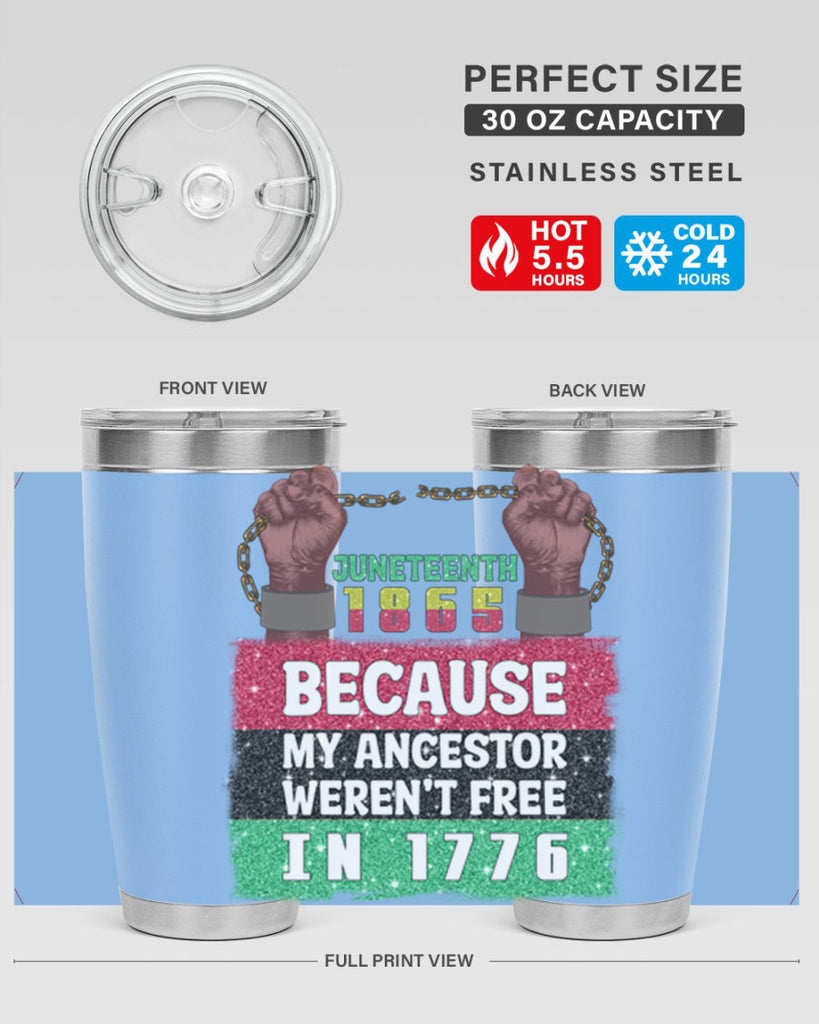Juneteenth 1865 Ancestor 4#- Juneteenth- tumbler