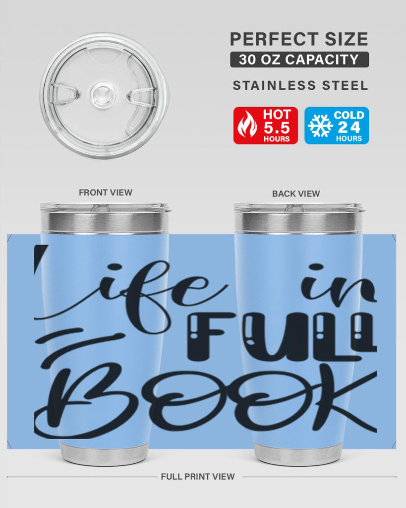 LIFE in FULL BOOK  300#- spring- Tumbler