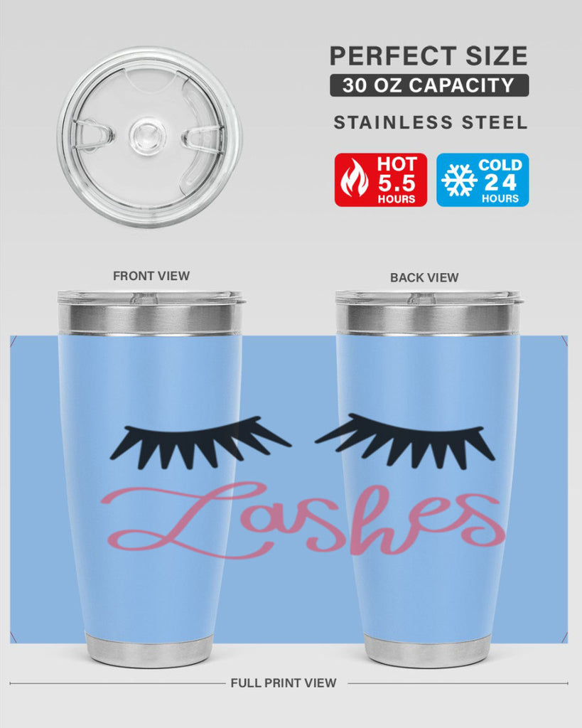 Lashes Style 69#- make up- Tumbler