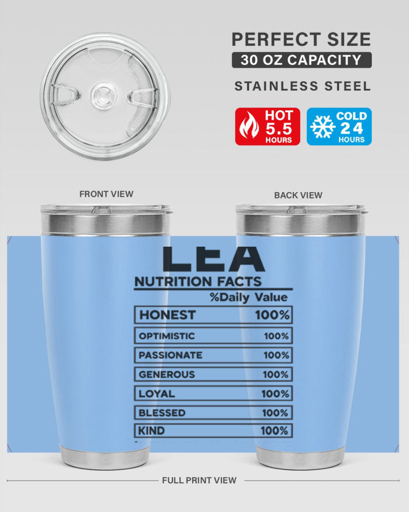 Lea Nutrition Facts 276#- zodiac- Tumbler
