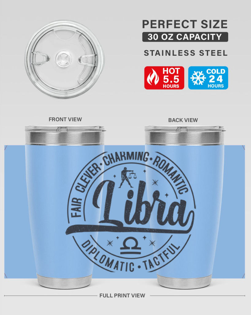 Libra 323#- zodiac- Tumbler