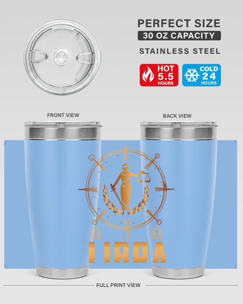 Libra 331#- zodiac- Tumbler