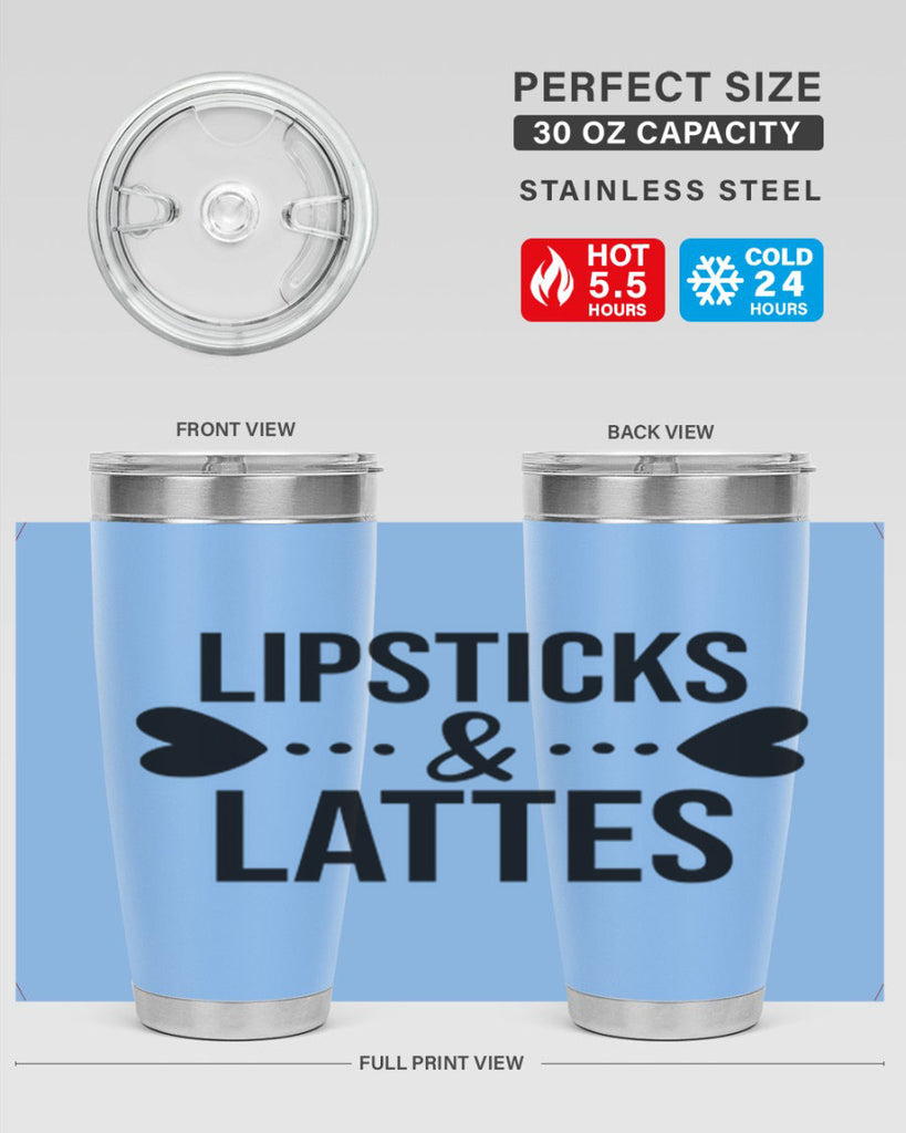 Lipsticks Lattes 114#- fashion- Cotton Tank