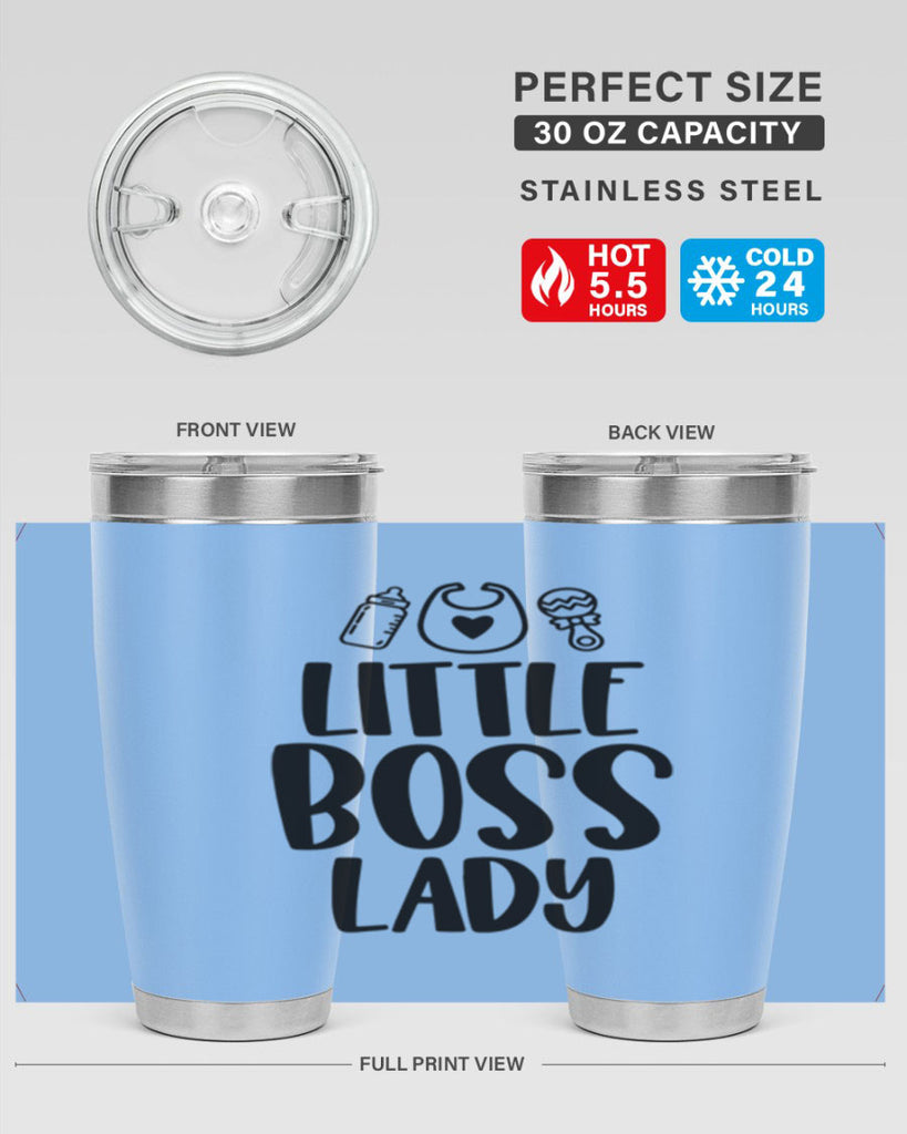 Little Boss Lady Style 67#- baby- tumbler