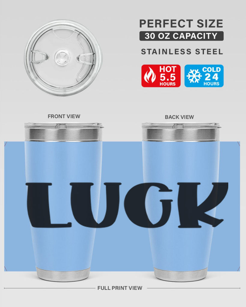Luck Style 63#- St Patricks Day- Tumbler