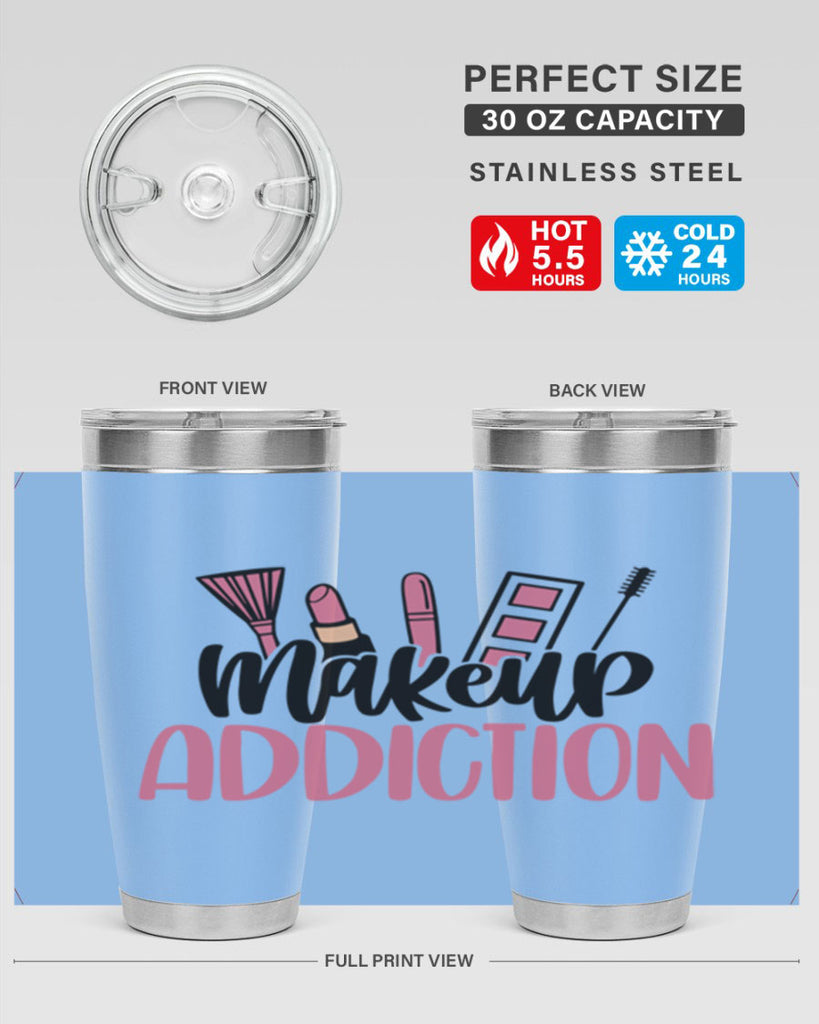 Makeup Addiction Style 54#- make up- Tumbler