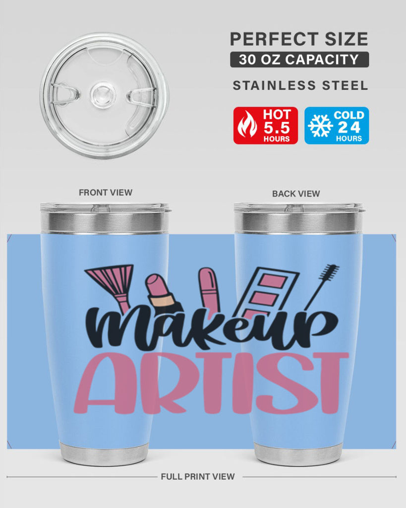 Makeup Artist Style 52#- make up- Tumbler