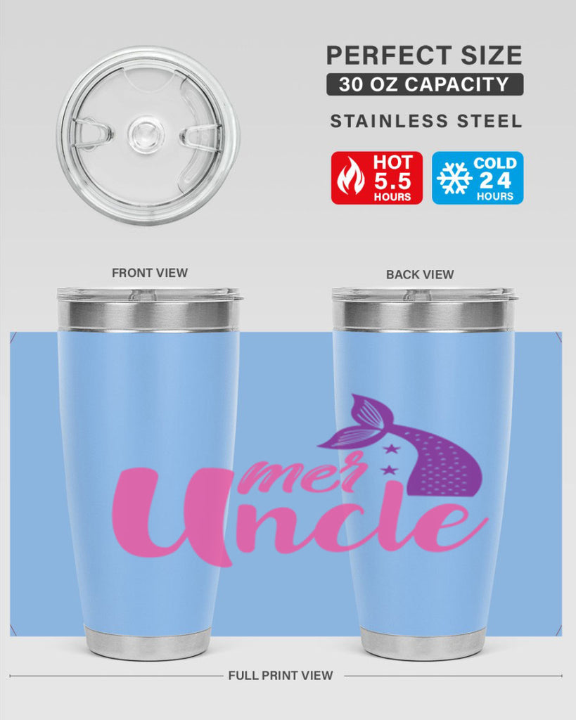 Mer Uncle 347#- mermaid- Tumbler