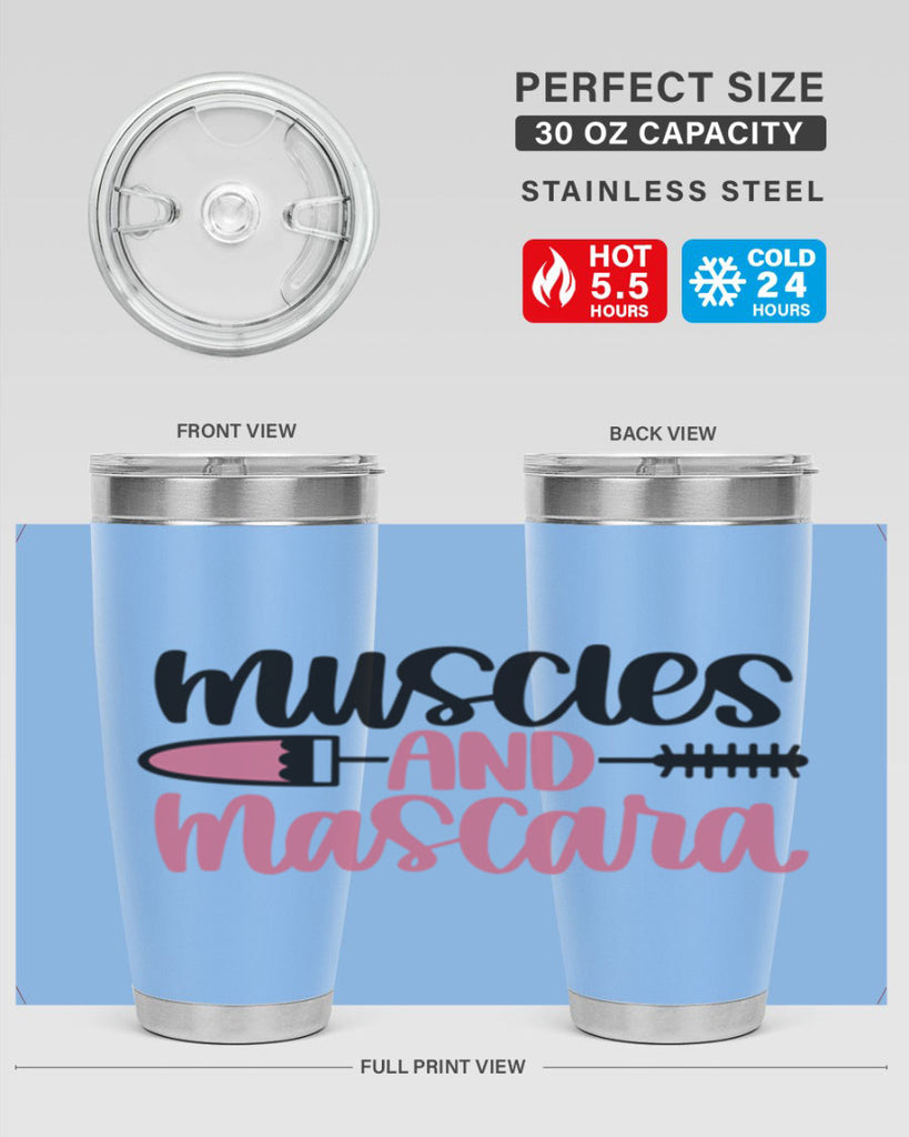 Muscles And Mascara Style 35#- make up- Tumbler