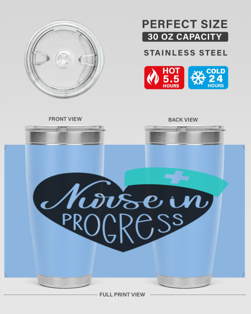 Nurse In Progress Style Style 112#- nurse- tumbler