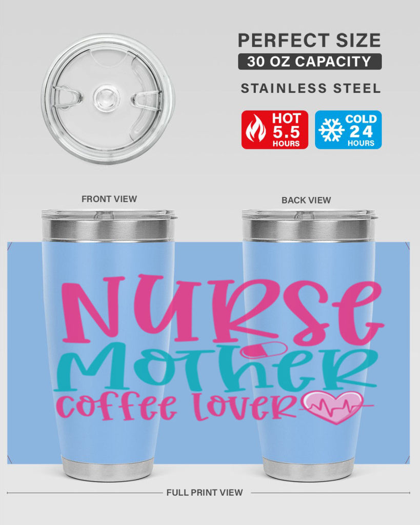 Nurse Mother Coffee Lover Style Style 99#- nurse- tumbler