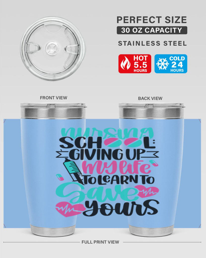 Nursing School Giving Style Style 66#- nurse- tumbler