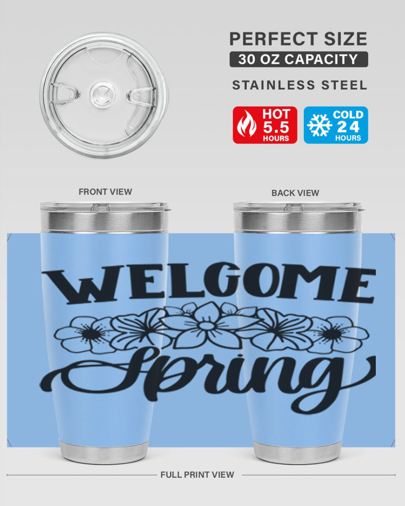 PNG_Welcome Spring396#- spring- Tumbler