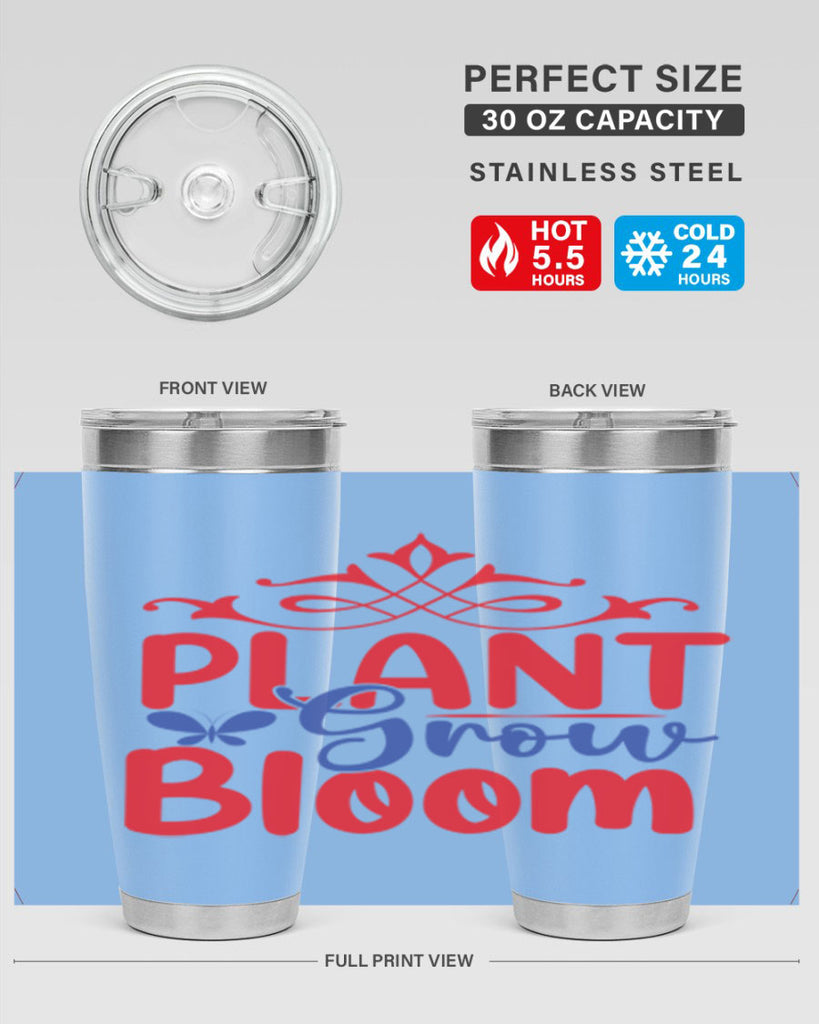 Plant Grow Bloom 392#- spring- Tumbler
