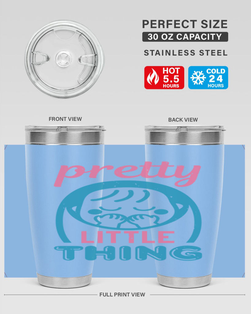 Pretty little Thing Style 19#- baby shower- tumbler