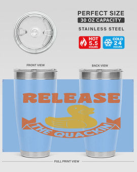Release The Quackin Style 20#- duck- Tumbler