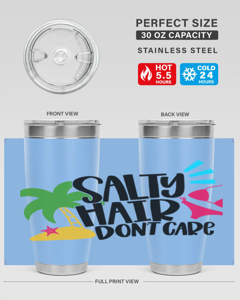 Salty Hair Dont Care Style 29#- summer- Tumbler