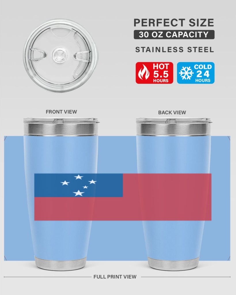 Samoa 49#- world flags- Tumbler