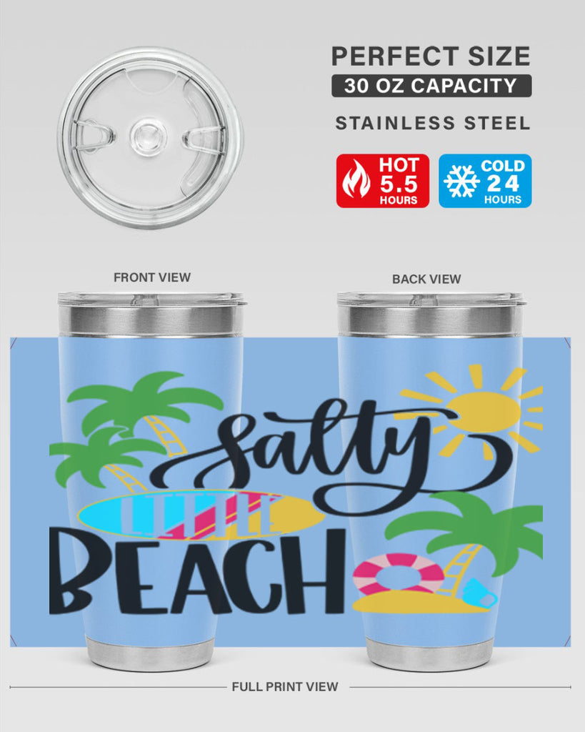Satly Little Beach Style 26#- summer- Tumbler