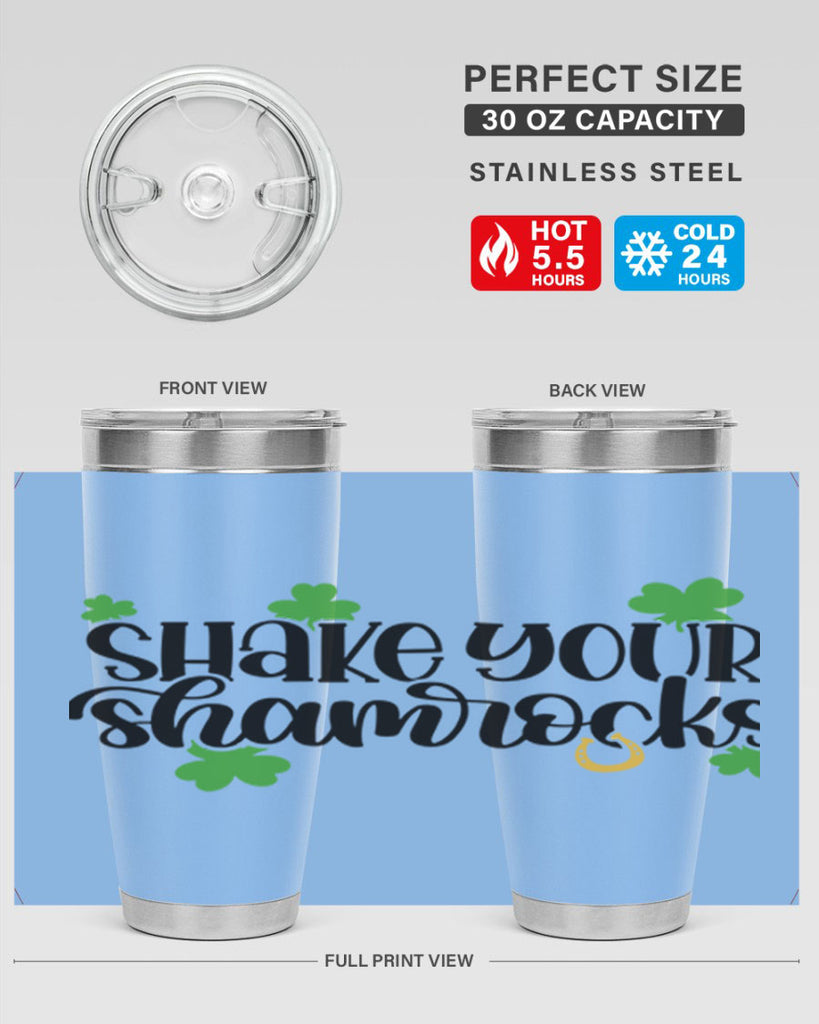 Shake Your Shamrocks Style 32#- St Patricks Day- Tumbler