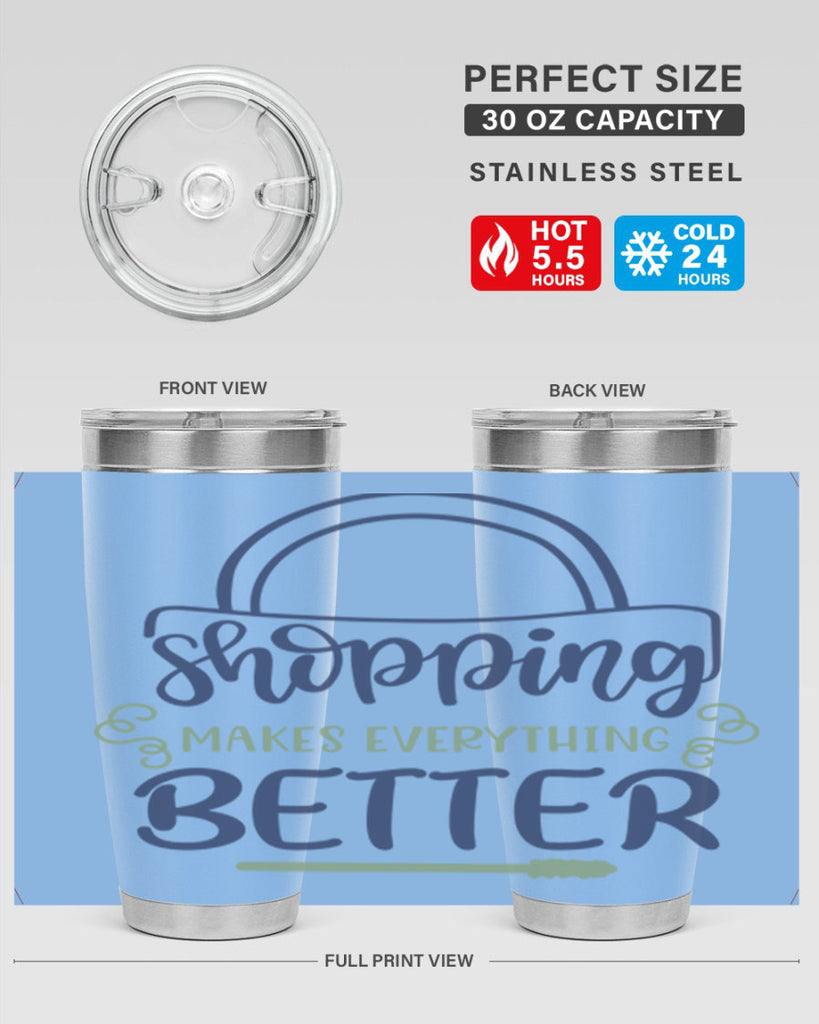 Shopping Makes Everything Better 144#- fashion- Cotton Tank