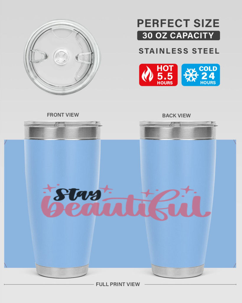 Stay Beautiful Style 18#- make up- Tumbler
