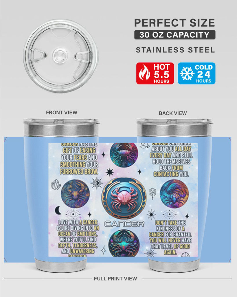 StraightCancer 470#- zodiac- Tumbler