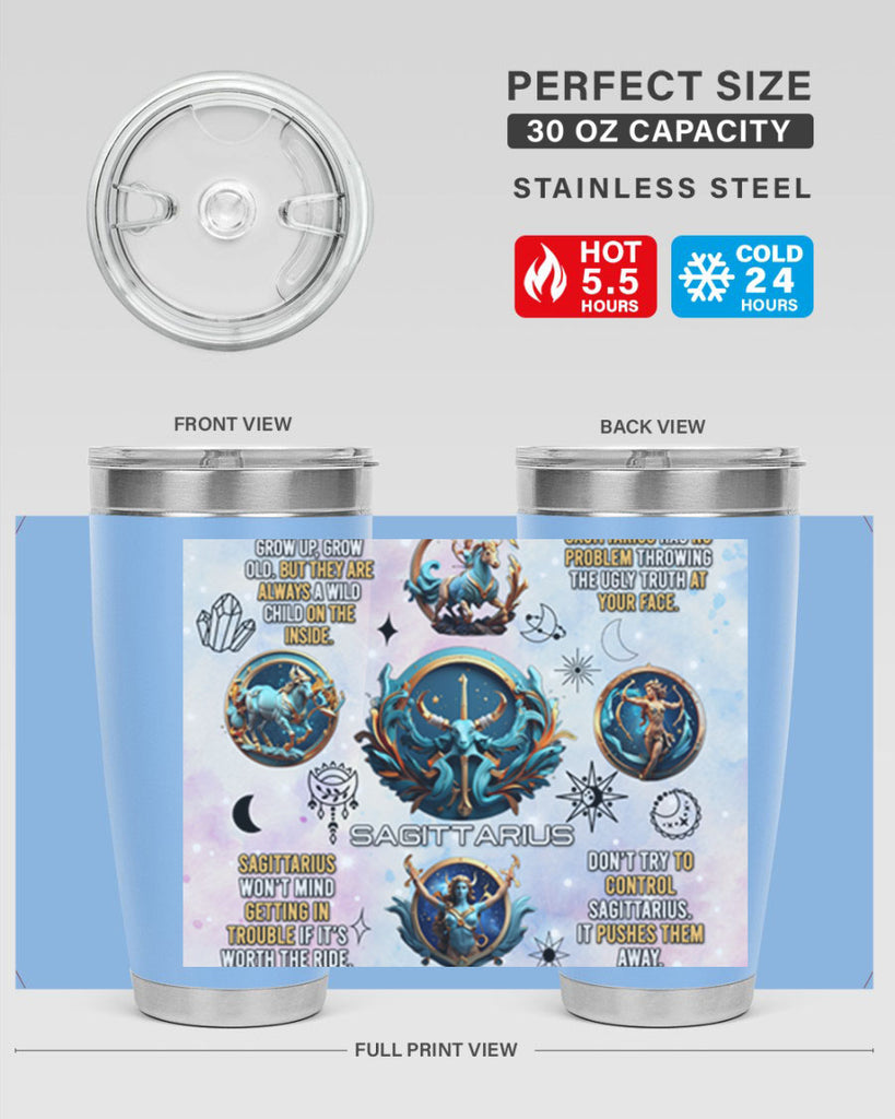 StraightSaggitarius 476#- zodiac- Tumbler