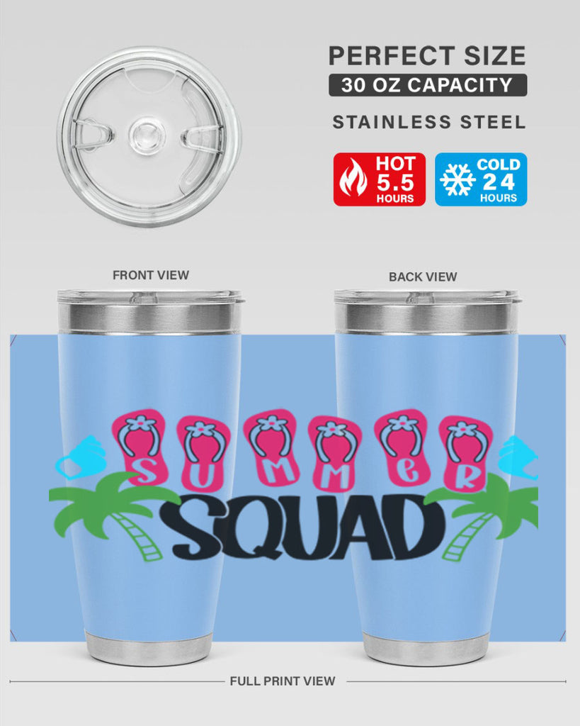 Summer Squad Style 22#- summer- Tumbler