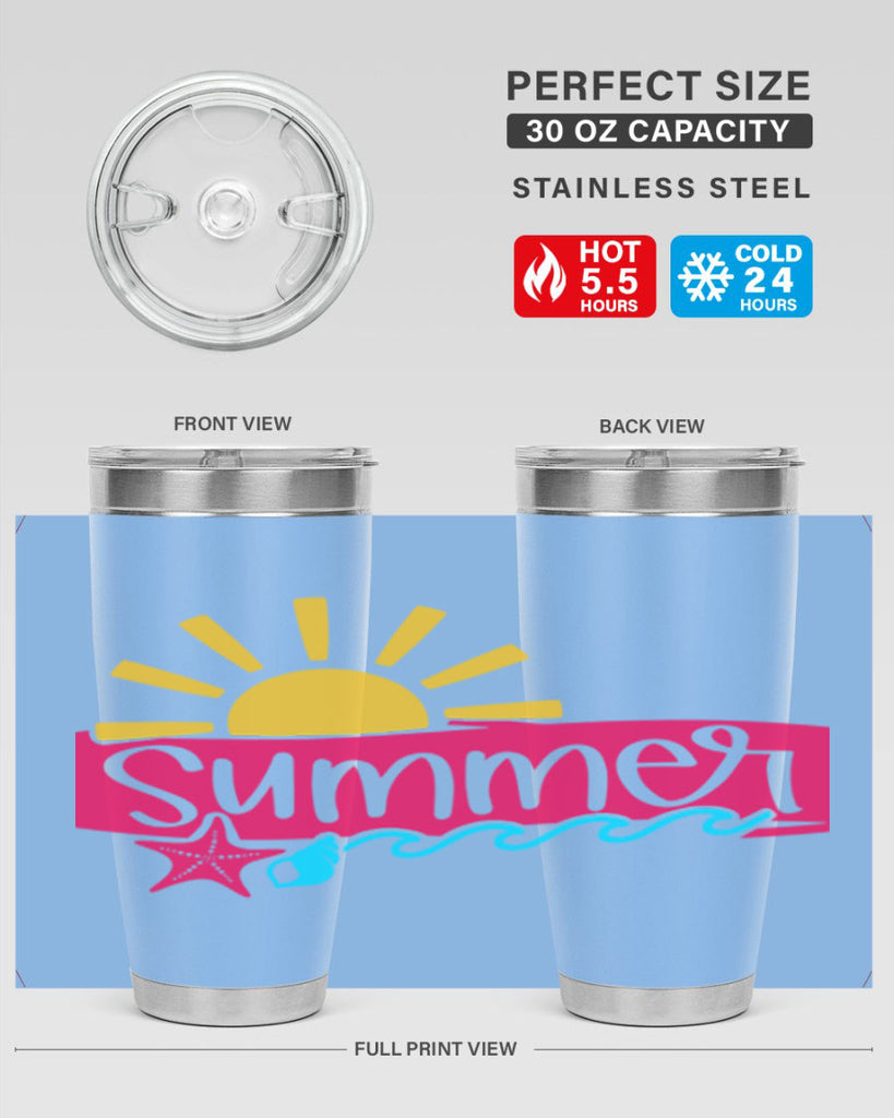 Summer Style 25#- summer- Tumbler