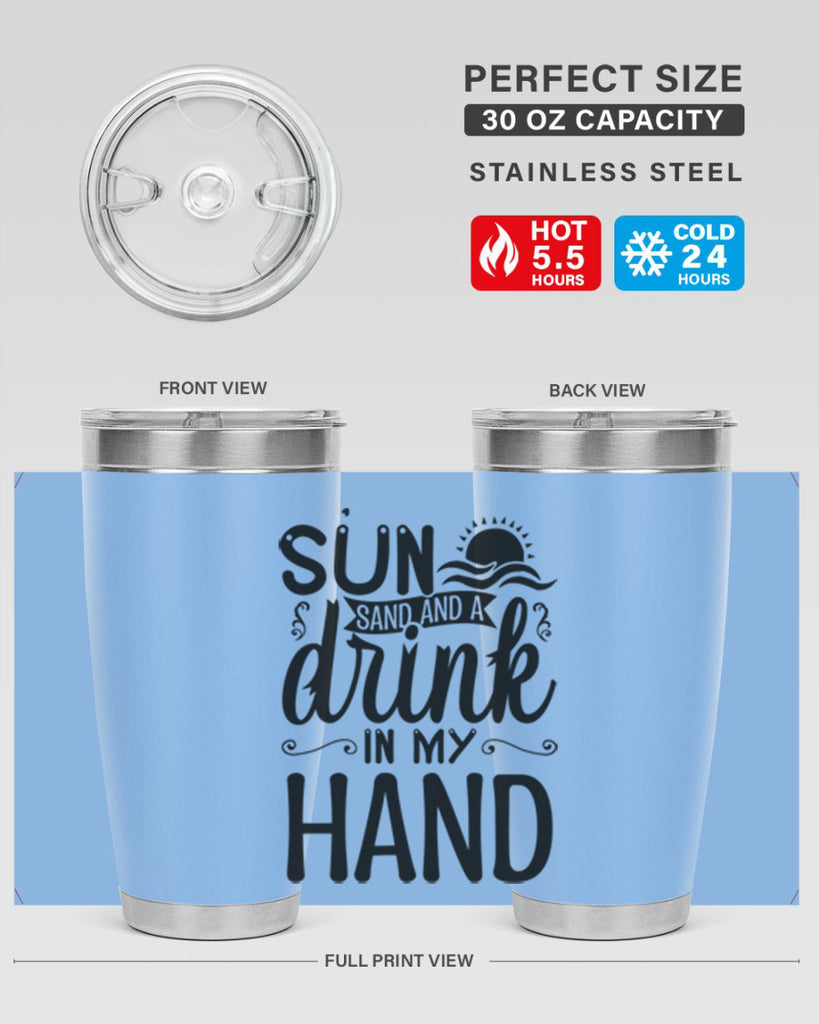 SunSandandaDrink 481#- zodiac- Tumbler