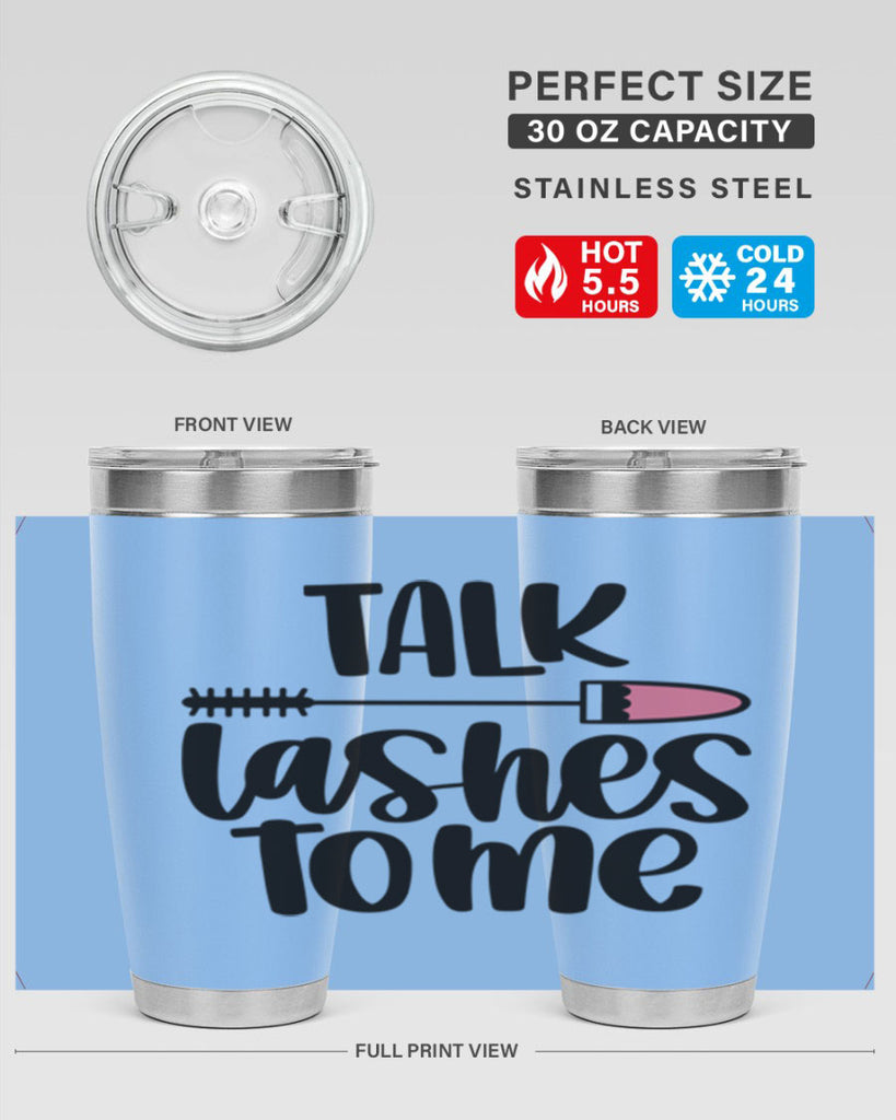 Talk Lashes To Me Style 16#- make up- Tumbler
