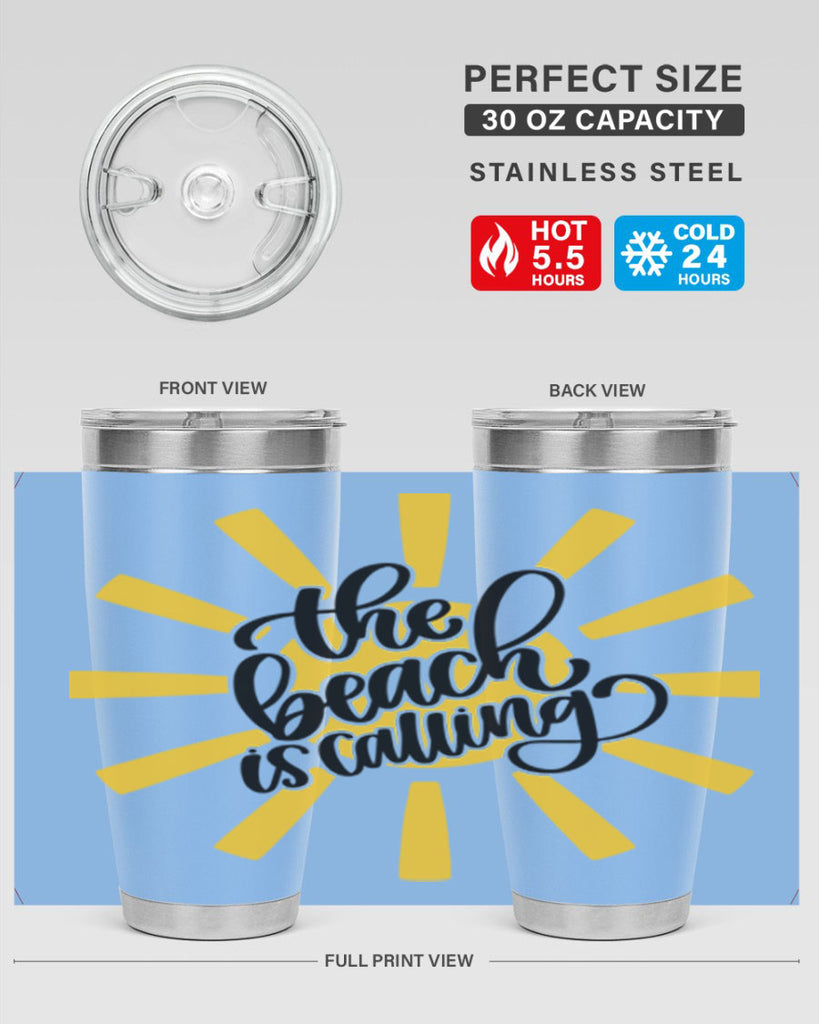The Beachy Is Calling Style 10#- summer- Tumbler