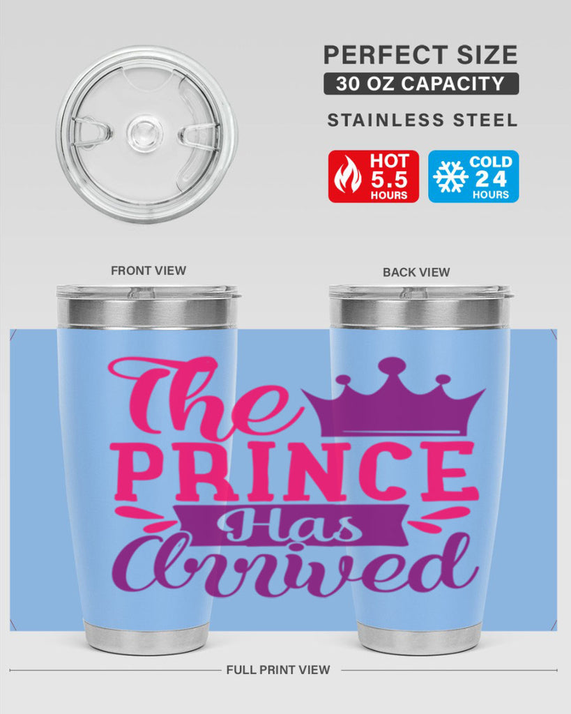 The Prince Has Arrived Style 197#- baby- tumbler