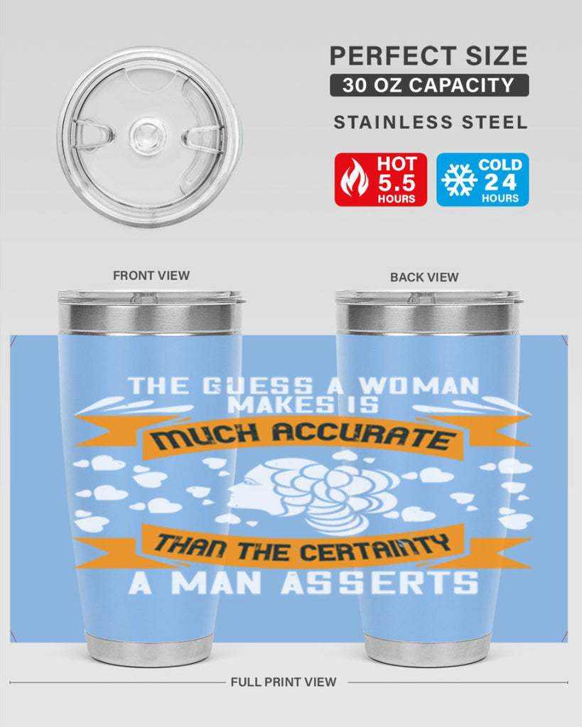 The guess a woman makes is much accurate Style 31#- womens day- Tumbler